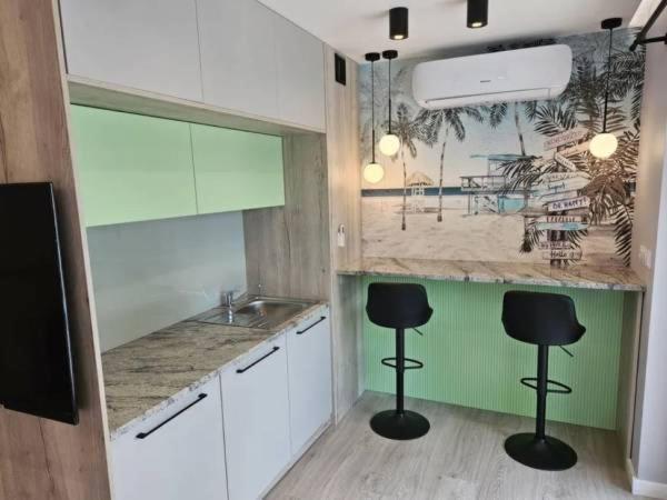 מיצ'יצ'ניו Apartament Z Widokiem Na Morze I Port מראה חיצוני תמונה